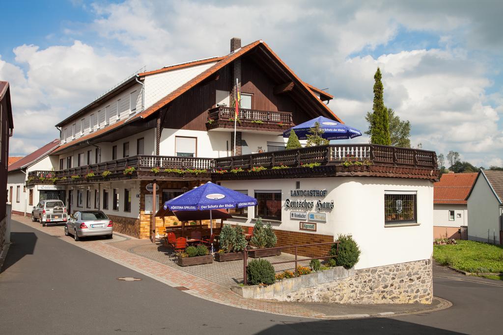 Landgasthof Deutsches Haus Ulmbach Dış mekan fotoğraf